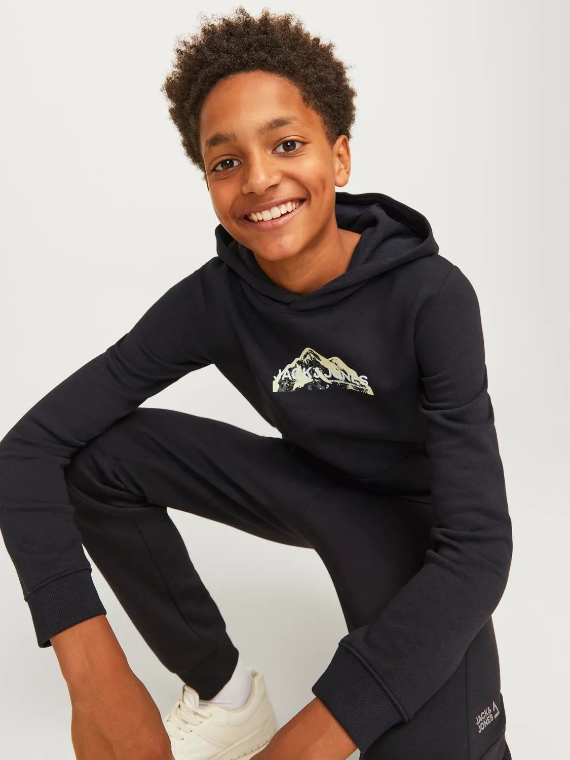 Sweatshirt JCOMOUNTAIN Jack&Jones Júnior Black 3