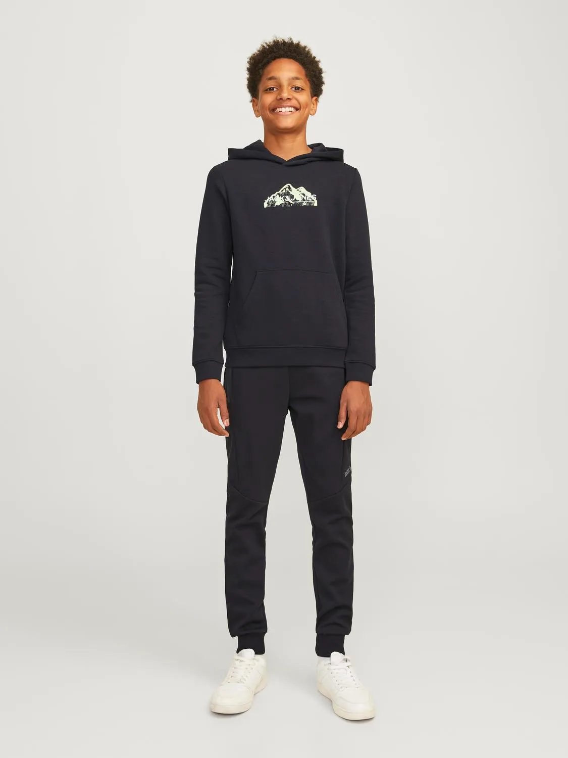 Sweatshirt JCOMOUNTAIN Jack&Jones Júnior Black 4
