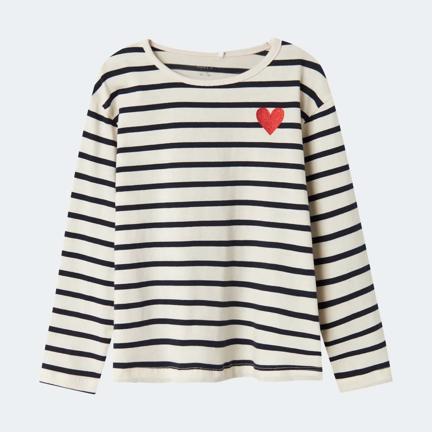T-shirt NKFTOVELINA Name It Sea Salt 0