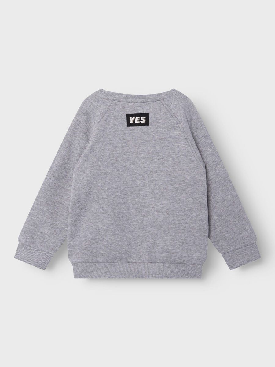 Sweatshirt NMMOHANS Name It Grey Melange 3