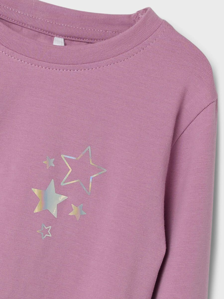 T-shirt NMFREMINE Name It Mauve Orchid 1