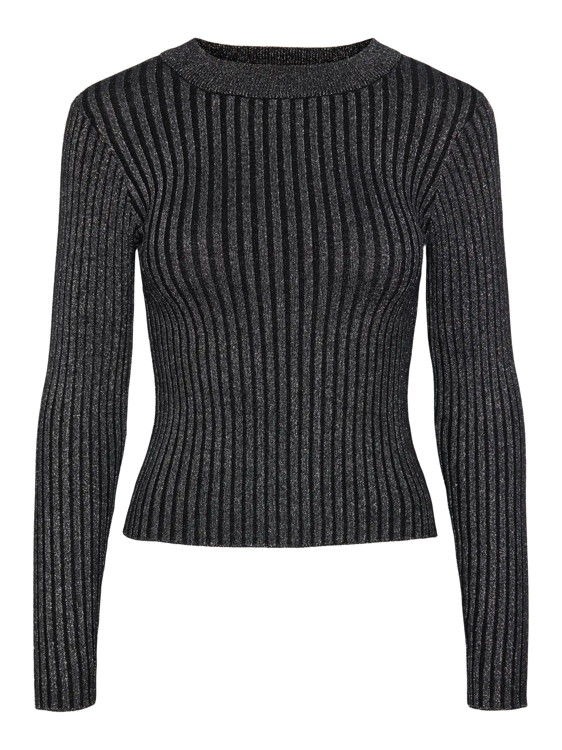 Camisola PCCRISTA Pieces Black Silver 3