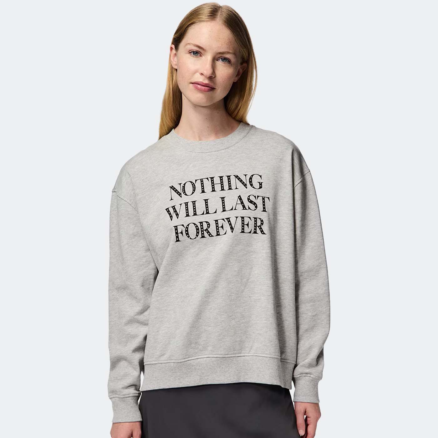 Sweatshirt PCRANYRA Pieces Light Grey 0