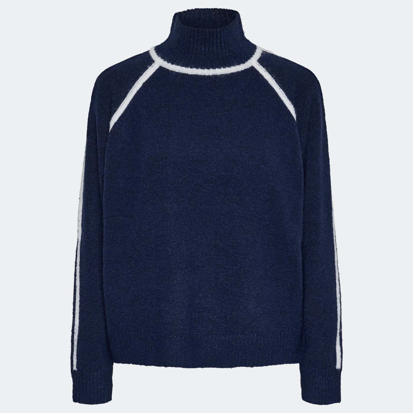 Camisola PCLOLA Pieces Maritime Blue 0