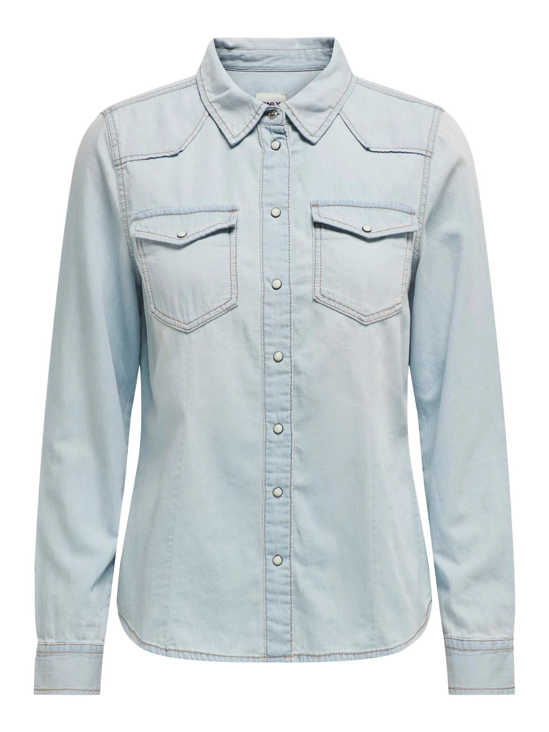 Camisa ONLALEXA Only Light Blue 4