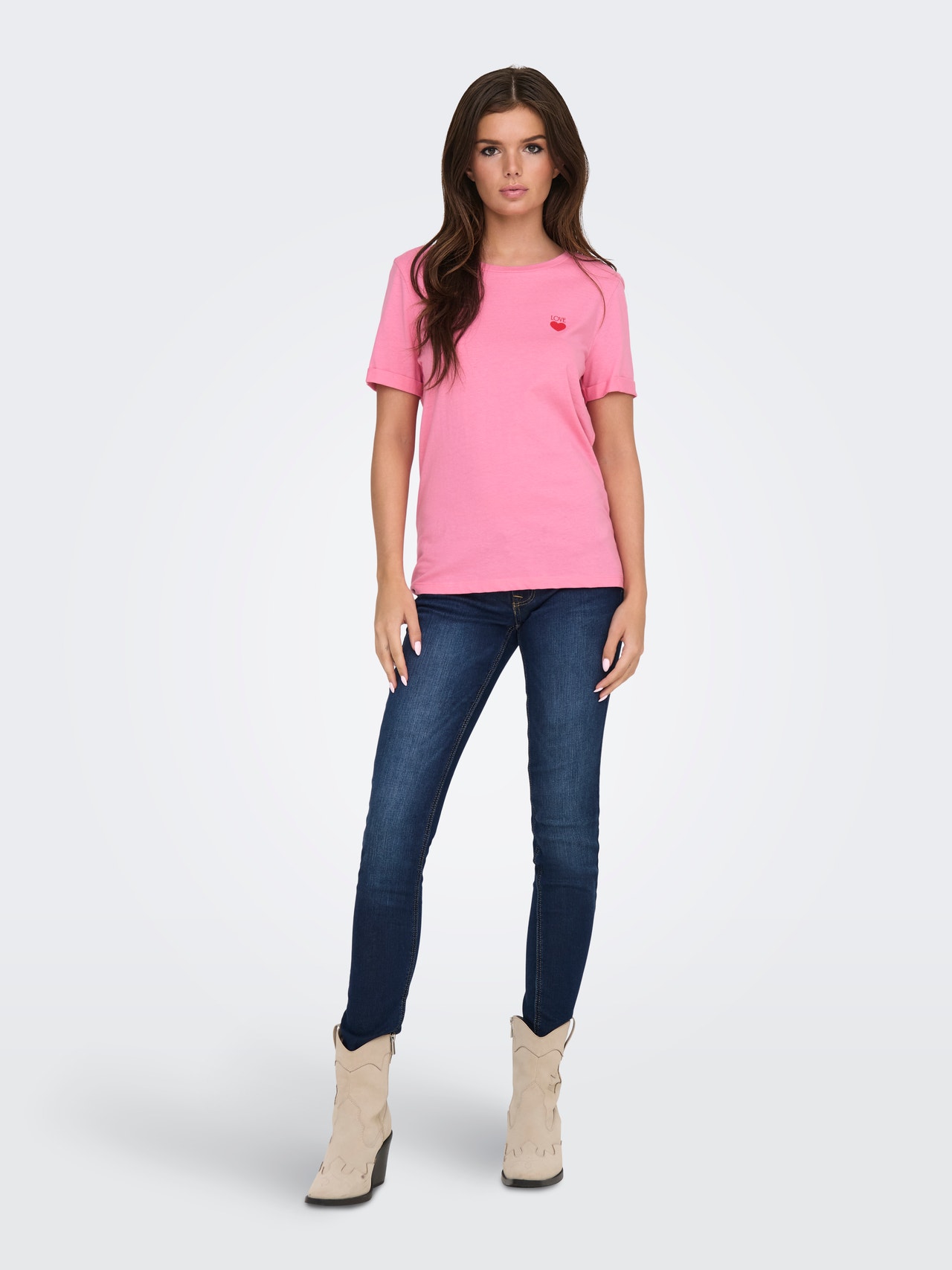 T-shirt JDYKITTY JDY Sachet Pink 3