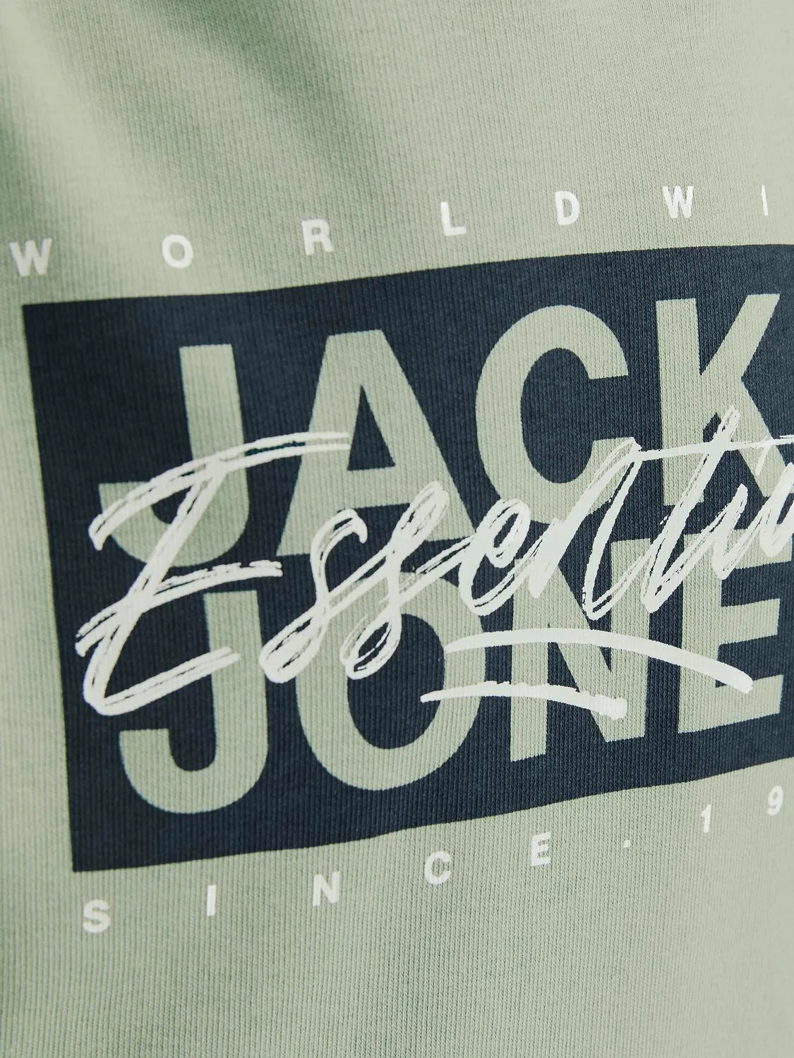 Sweatshirt JJCOLTON Jack&Jones Júnior Icerbeg Green 3