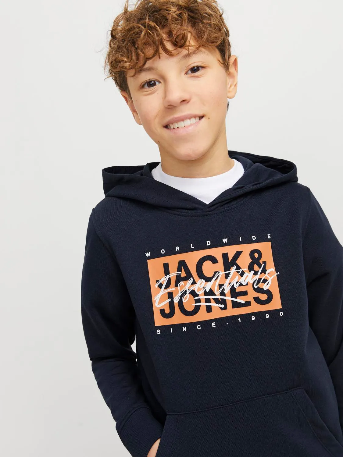 Sweatshirt JJCOLTON Jack&Jones Júnior Sky Captain 1