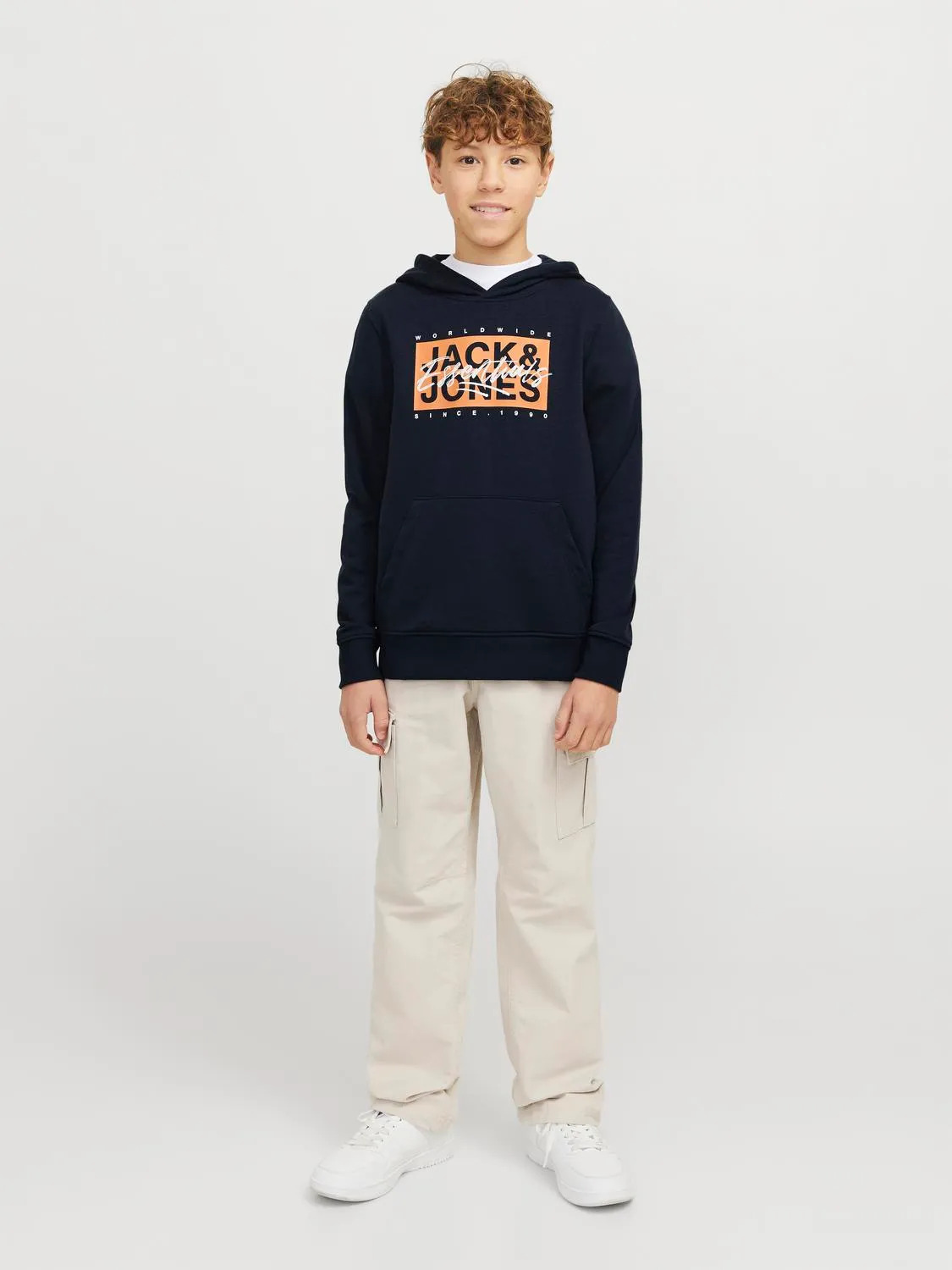 Sweatshirt JJCOLTON Jack&Jones Júnior Sky Captain 4