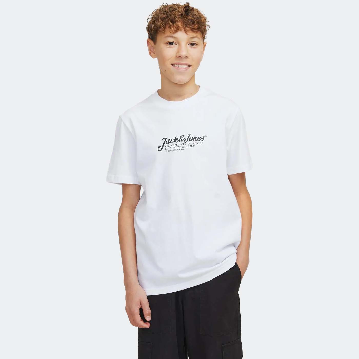 T-shirt JJBEAU Jack&Jones Júnior White 0