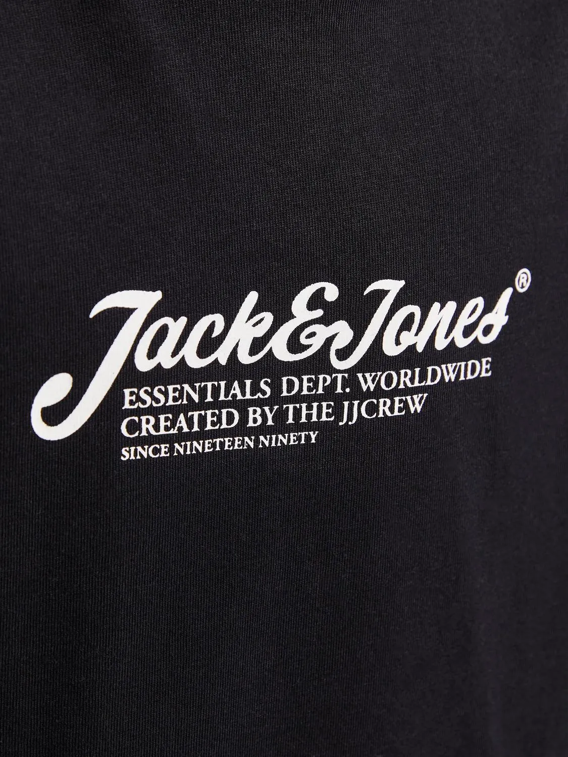 T-shirt JJBEAU Jack&Jones Júnior Black 1