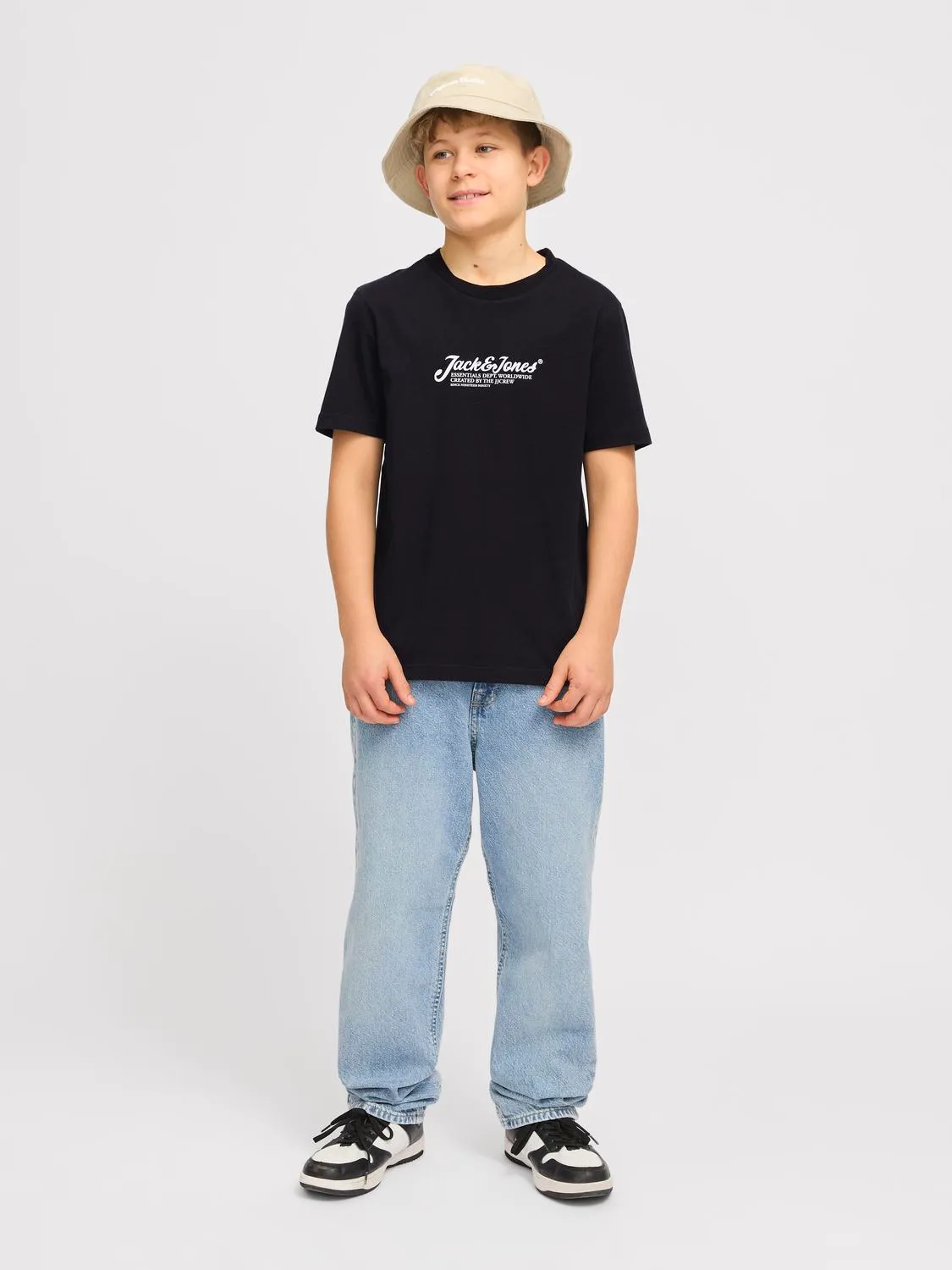 T-shirt JJBEAU Jack&Jones Júnior Black 4