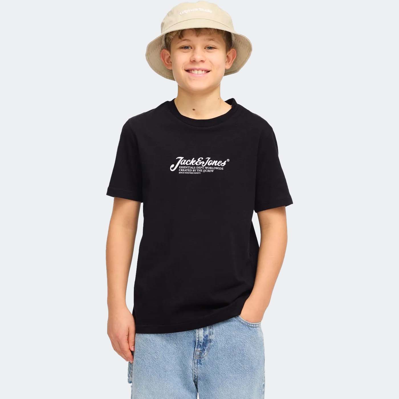 T-shirt JJBEAU Jack&Jones Júnior Black 0