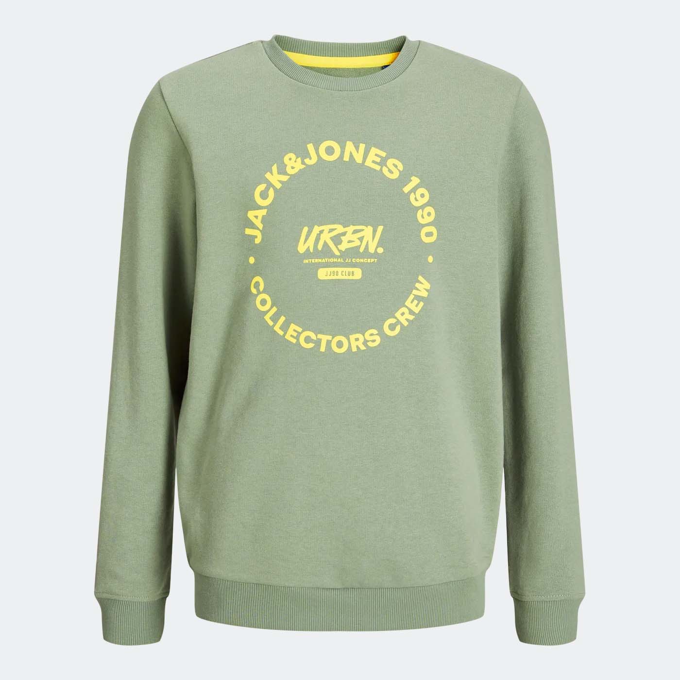 Sweatshirt JJSIMON Jack&Jones Mini Iceberg Green 0