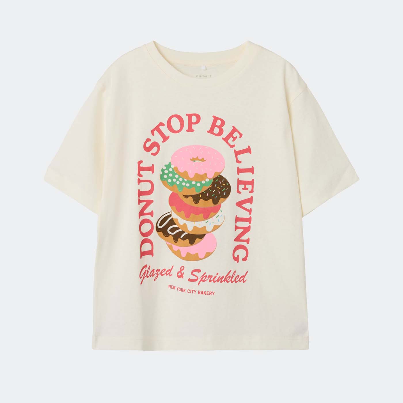 T-shirt NKFTOLENE Name It Cloud Dancer 0