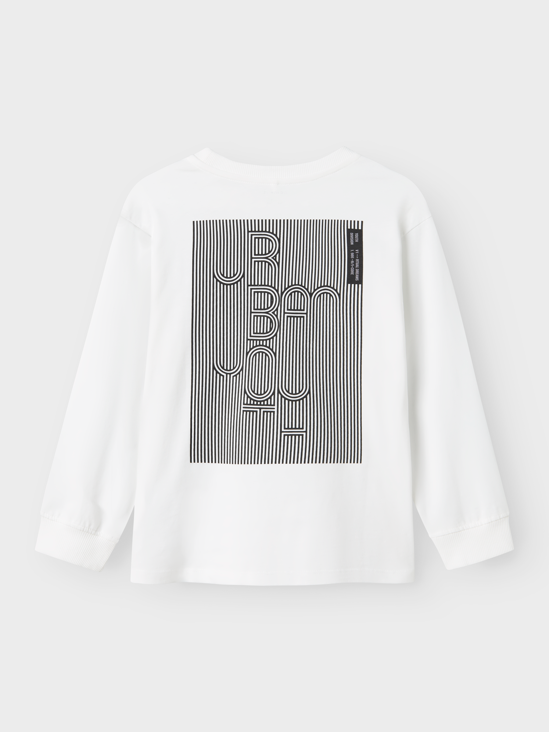 Sweatshirt NKMOVIN Name It Bright White 3