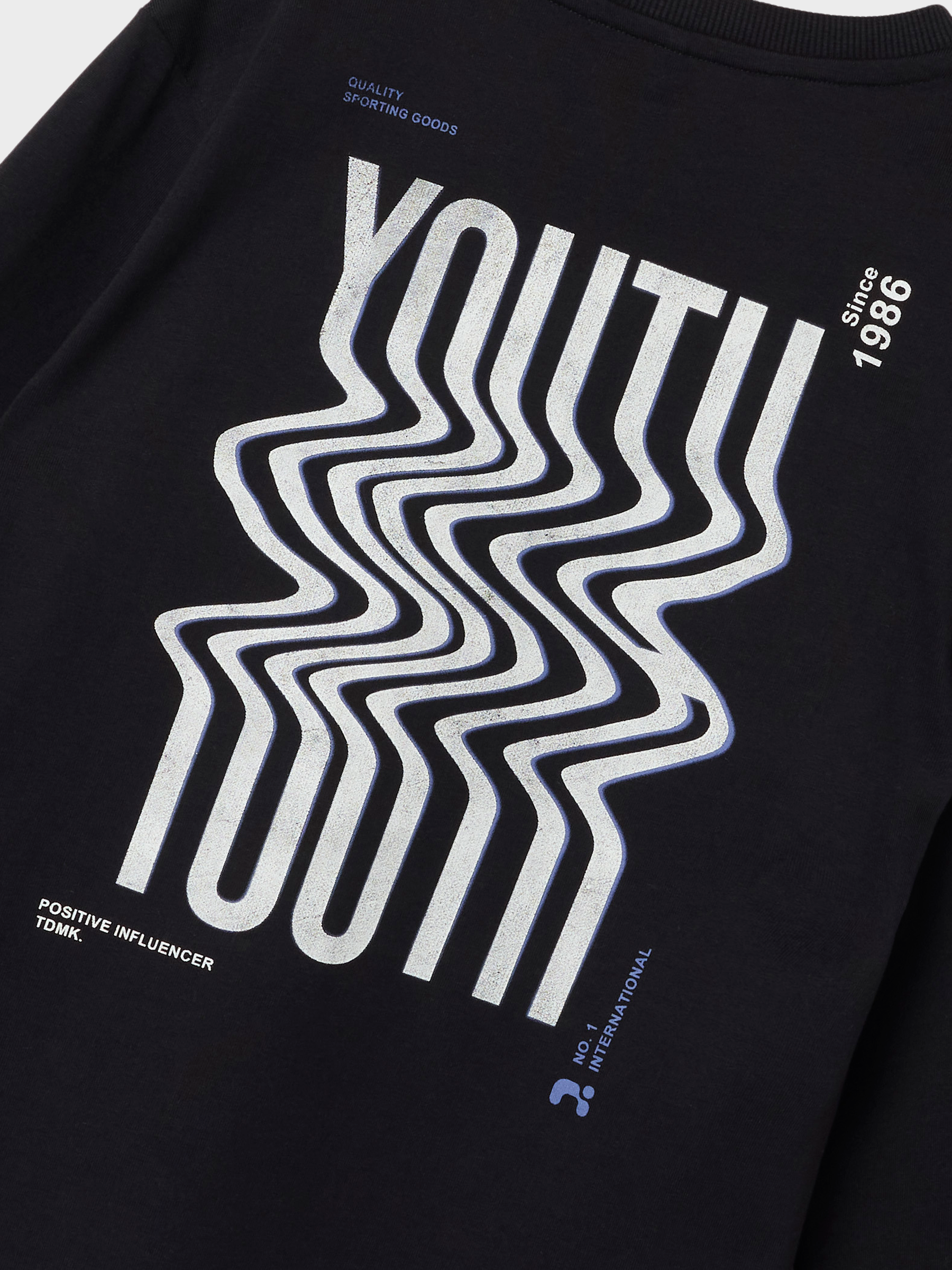 Sweatshirt NKMOVIN Name It Black 1