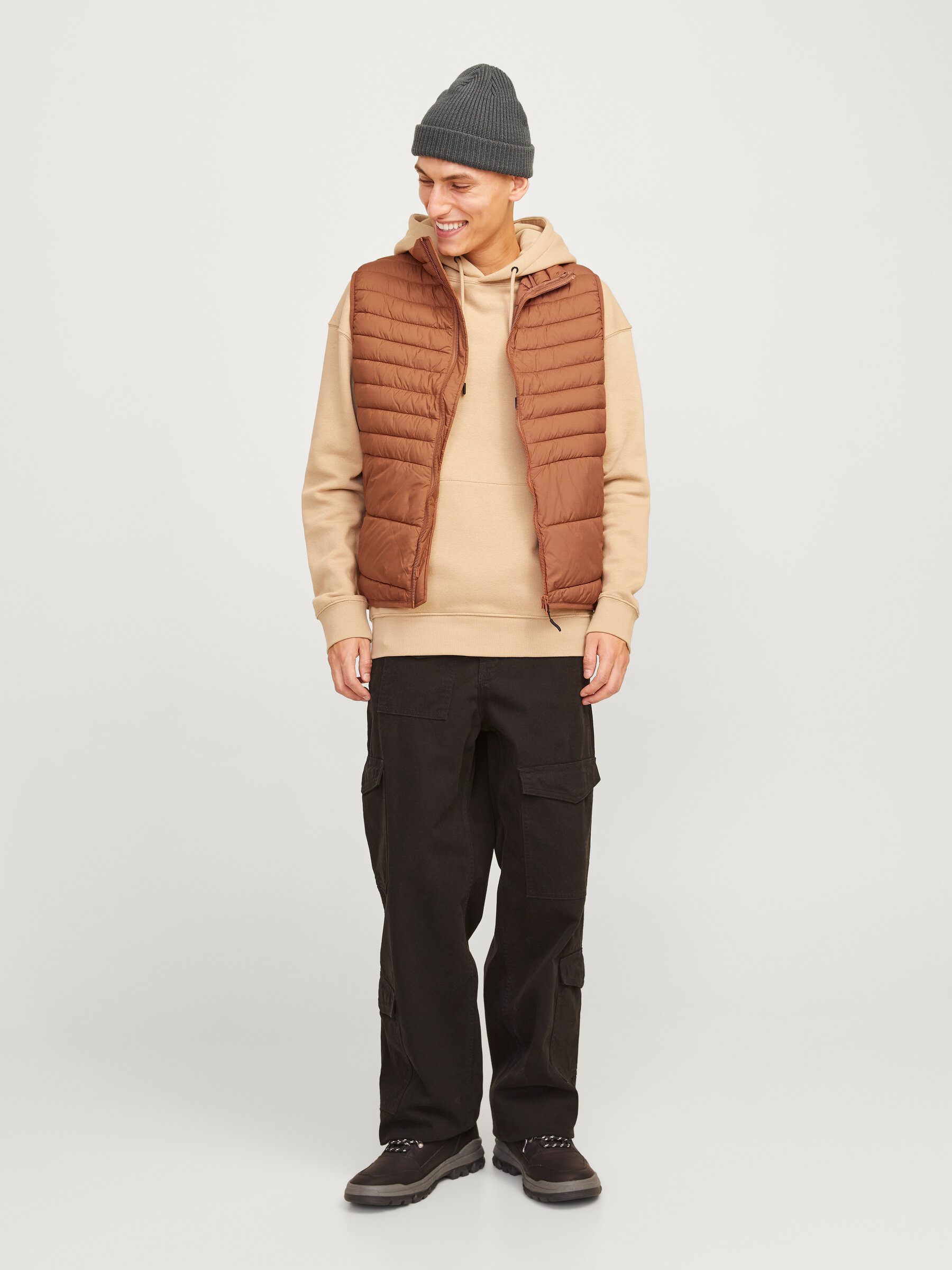 Colete JJESTATE Jack&Jones Mocha Bisque 4