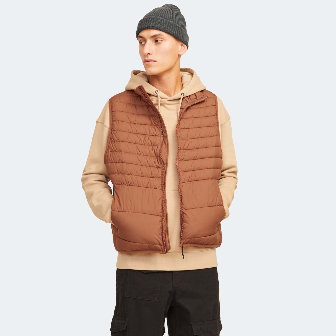 Colete JJESTATE Jack&Jones Mocha Bisque 0