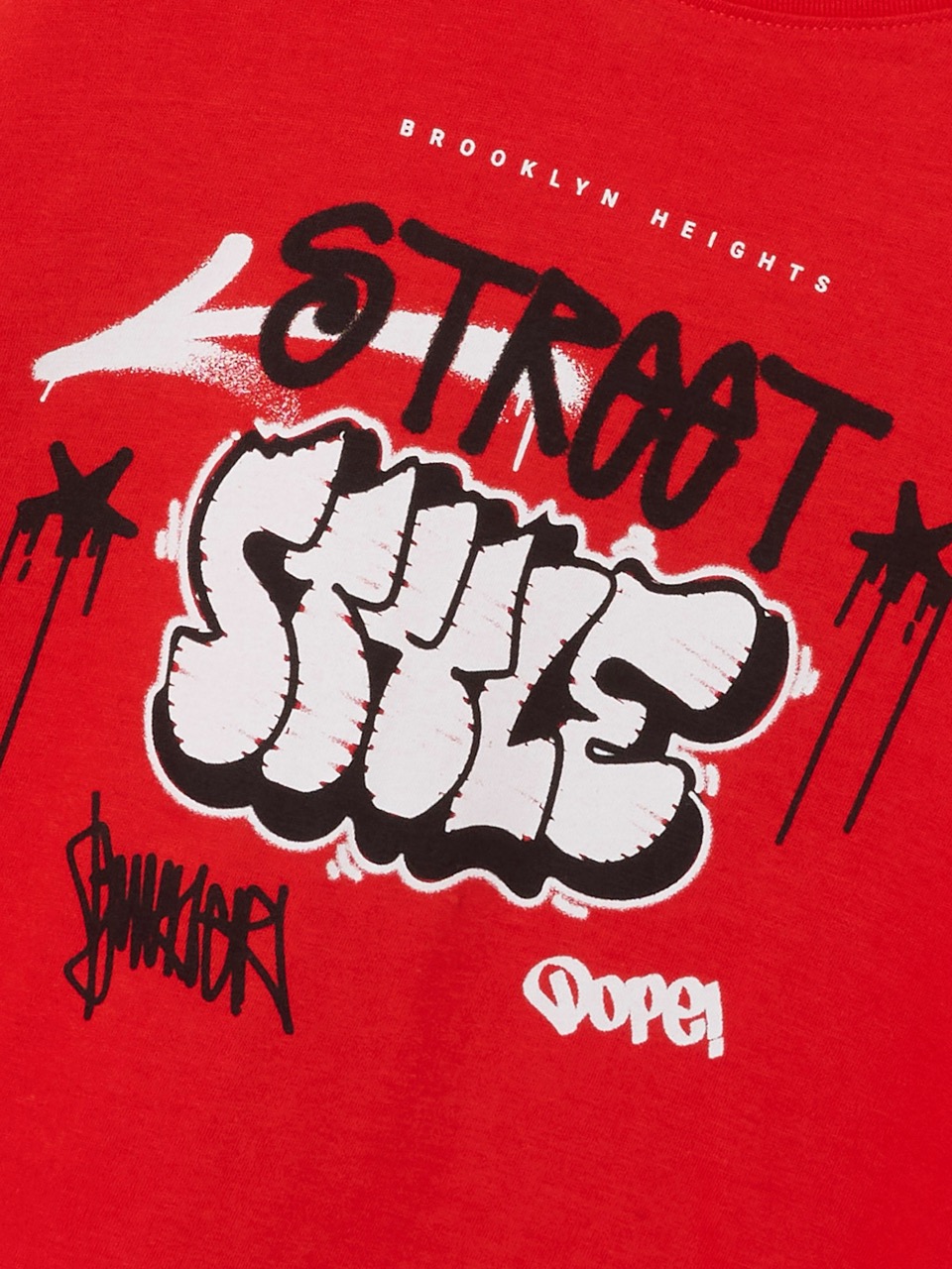 T-shirt NMMJOPO Name It Flame Scarlet 1