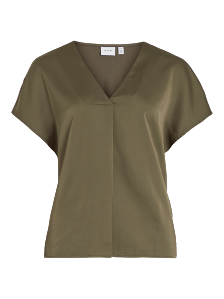 Blusa VIELLETTE Vila Dusty Olive 3