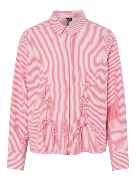 Camisa PCFABRIELLA Pieces High Risk Red 2