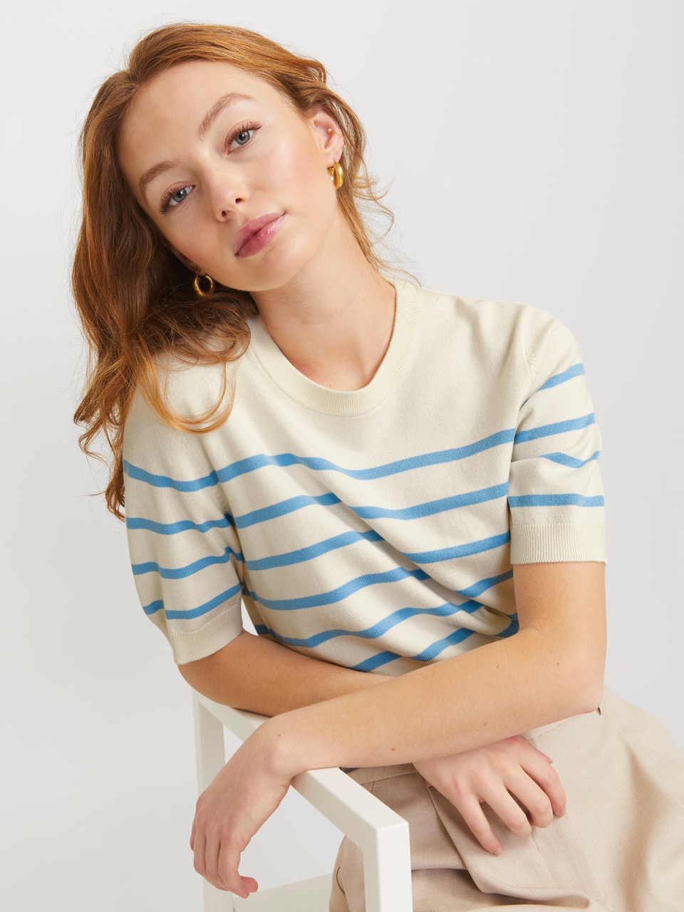 T-shirt JXLAYLA JJXX Vanilla Ice 1