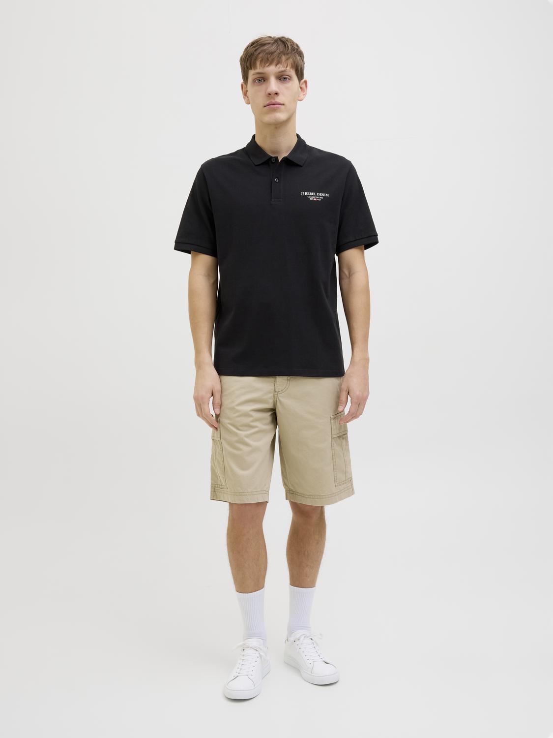 Pólo JREBJEANS Jack&Jones Rebel Black 5