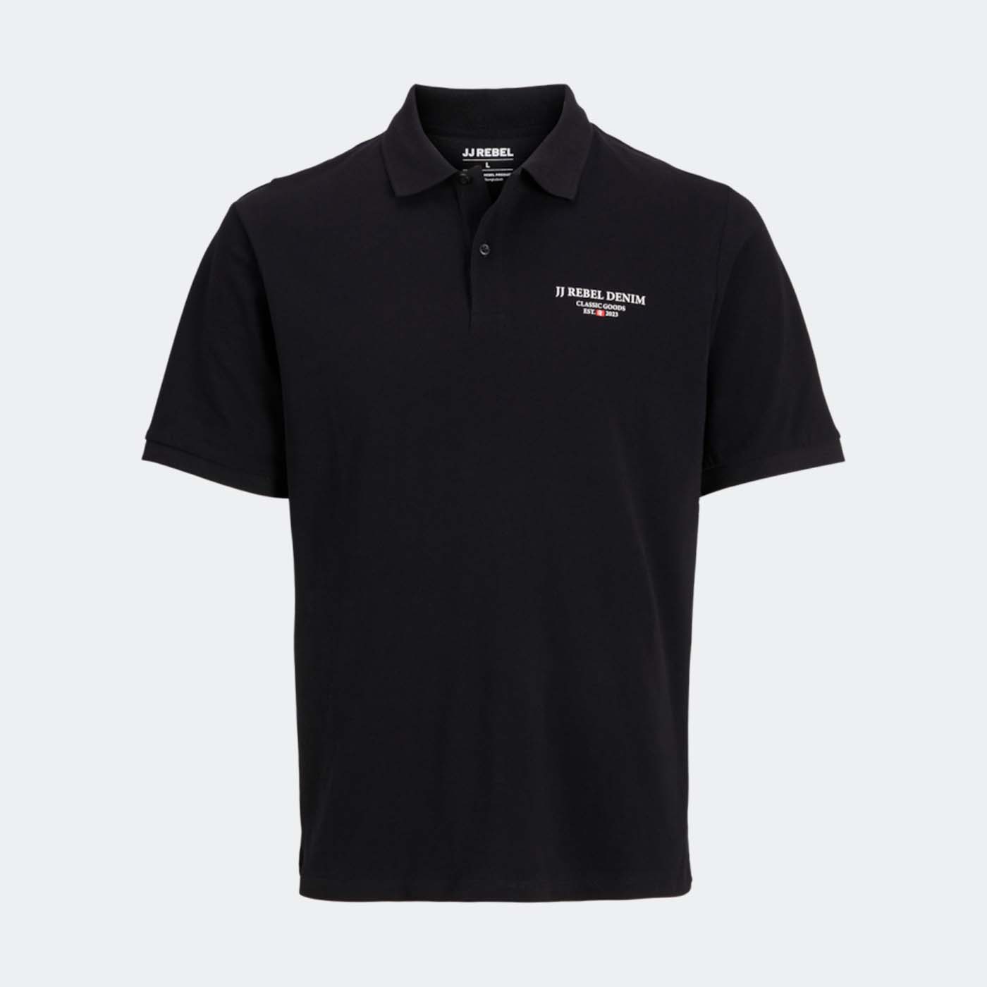 Pólo JREBJEANS Jack&Jones Rebel Black 0