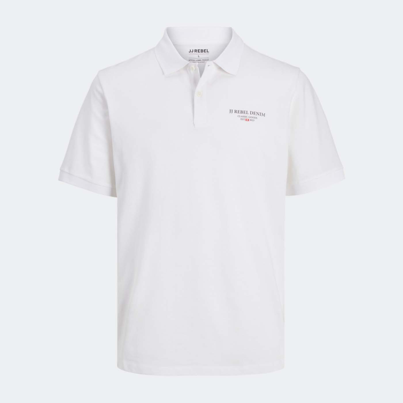 Pólo JREBJEANS Jack&Jones Rebel White 0