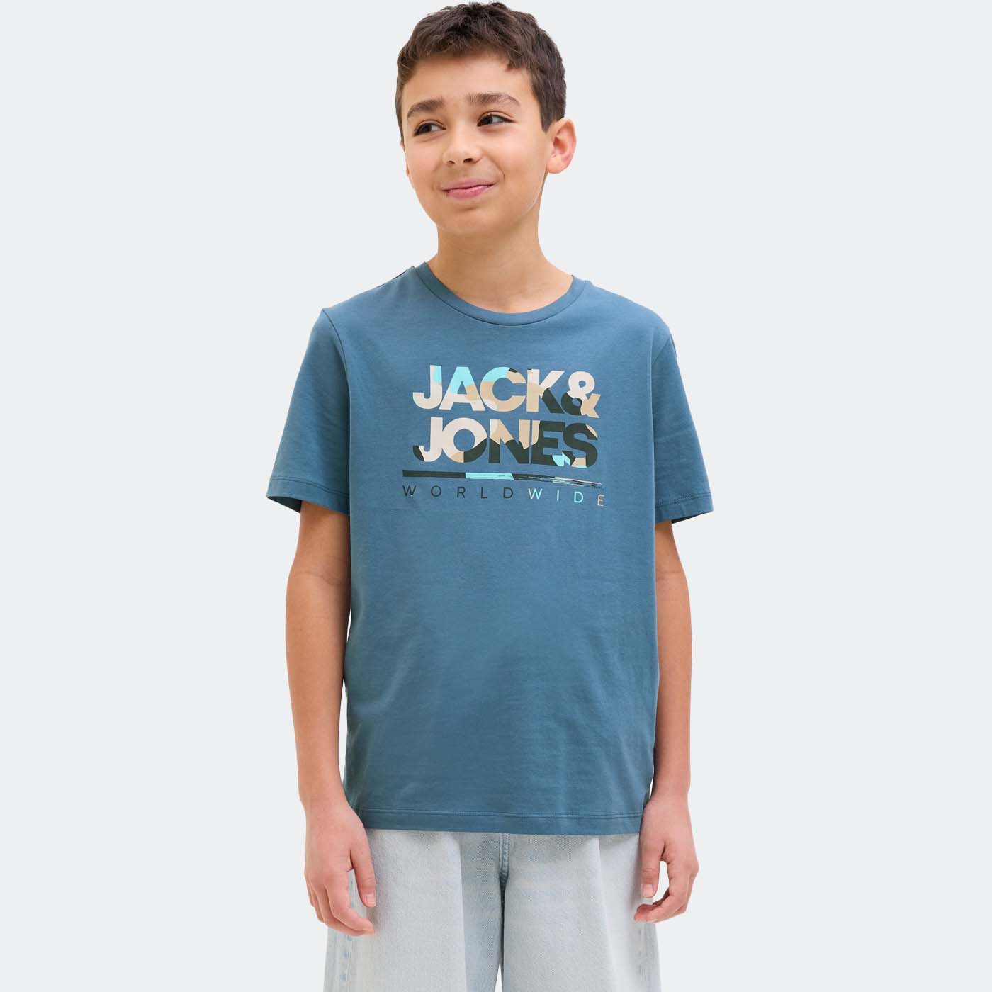 T-shirt JJLUKE Jack&Jones Júnior Oceanview 0