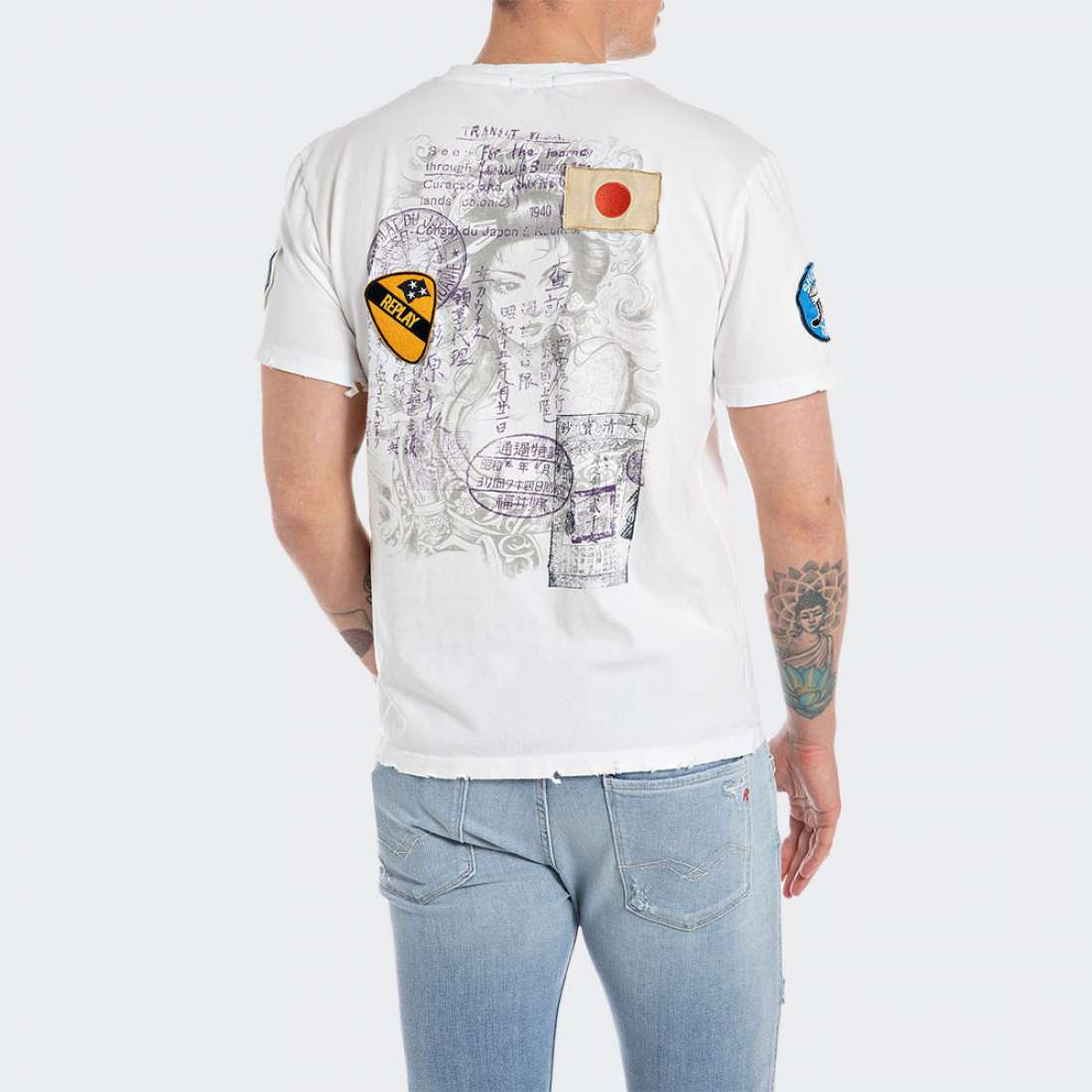 T-shirt M6763 Replay 801 1