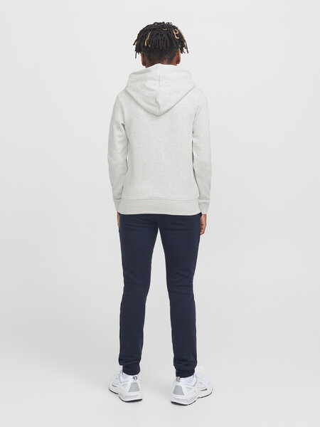 Sweatshirt JJBEAU Jack&Jones Júnior White Melange 4