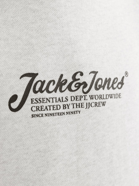 Sweatshirt JJBEAU Jack&Jones Júnior White Melange 2