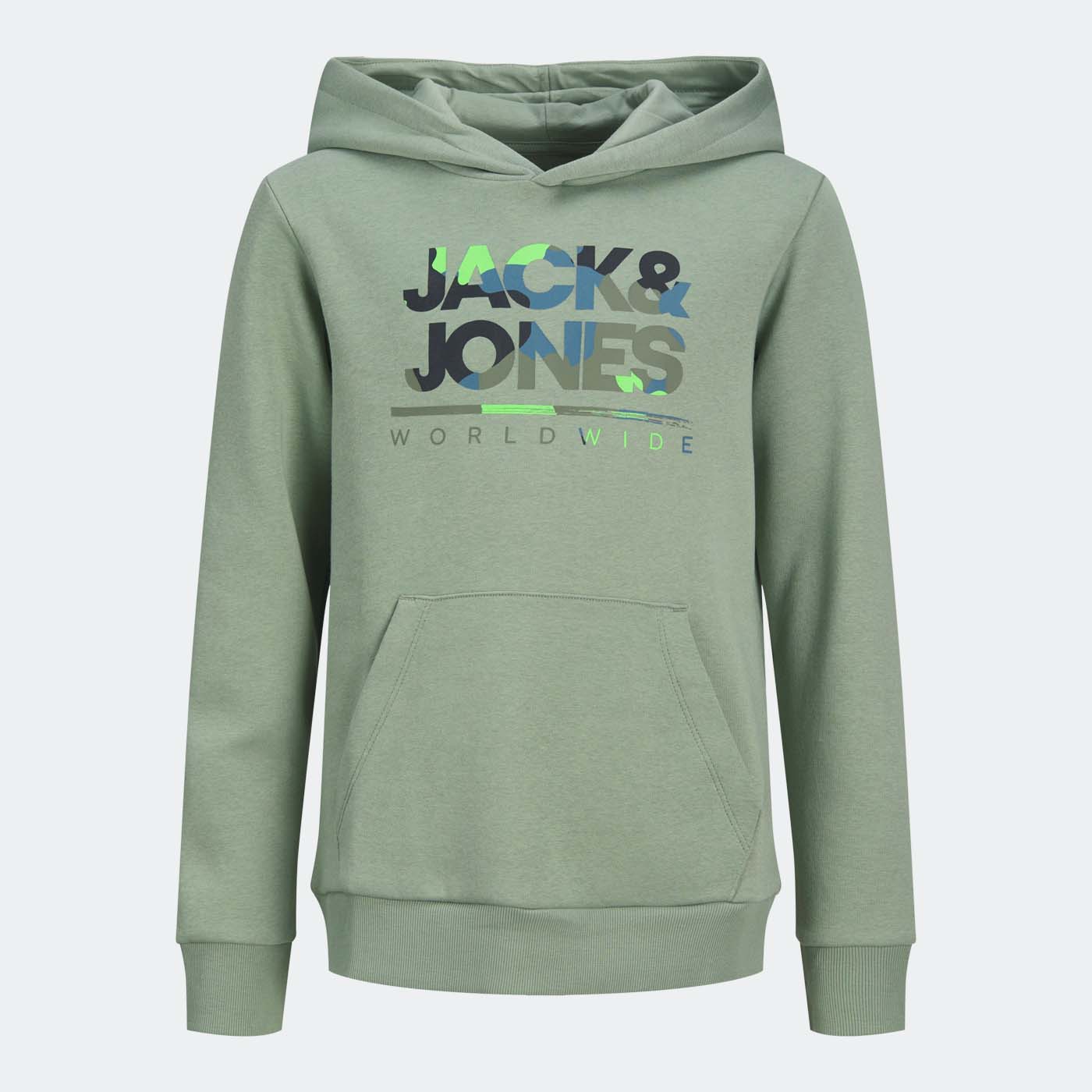 Sweatshirt JJLUKE Jack&Jones Júnior Iceberg Green 0