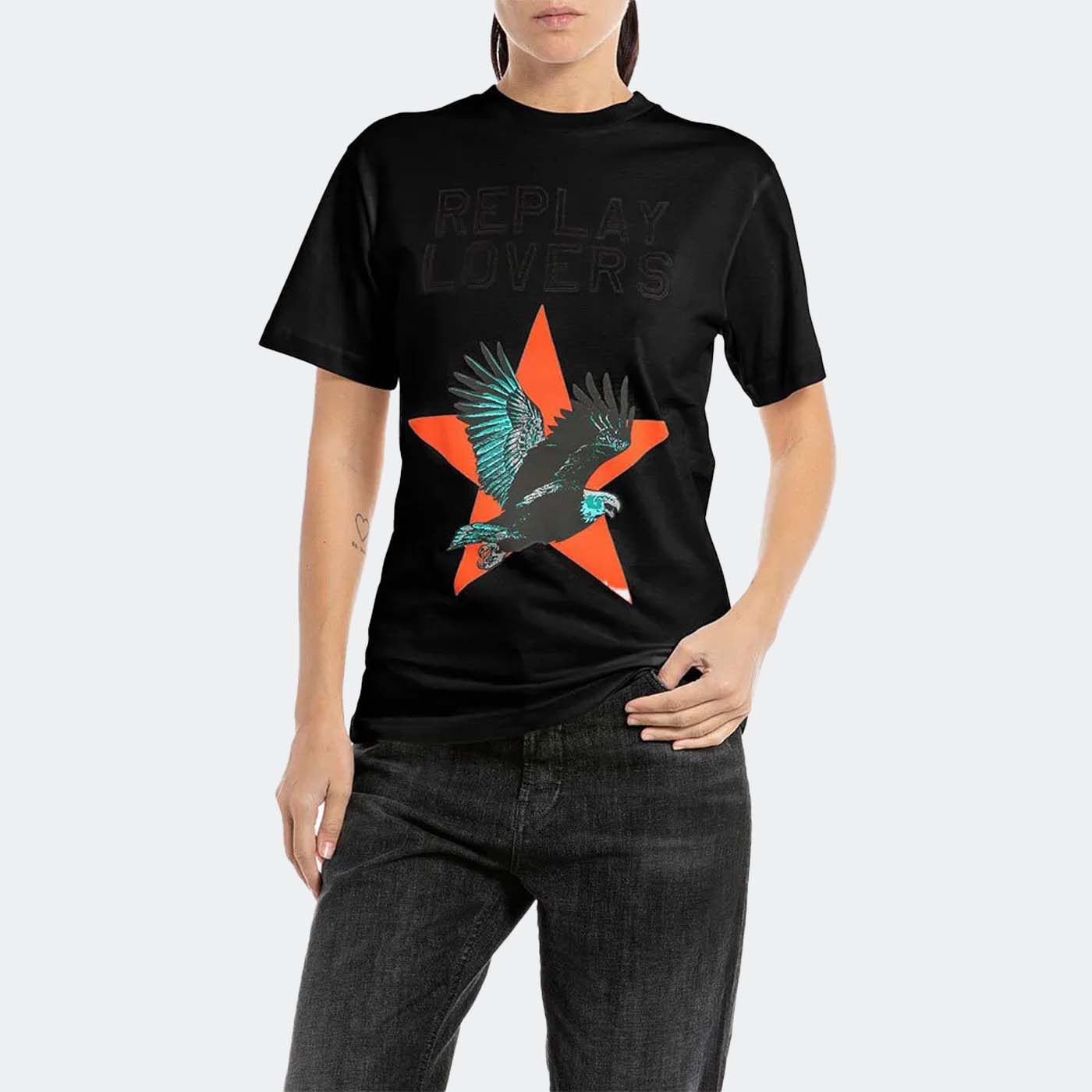 T-shirt W3591P Replay 098 0