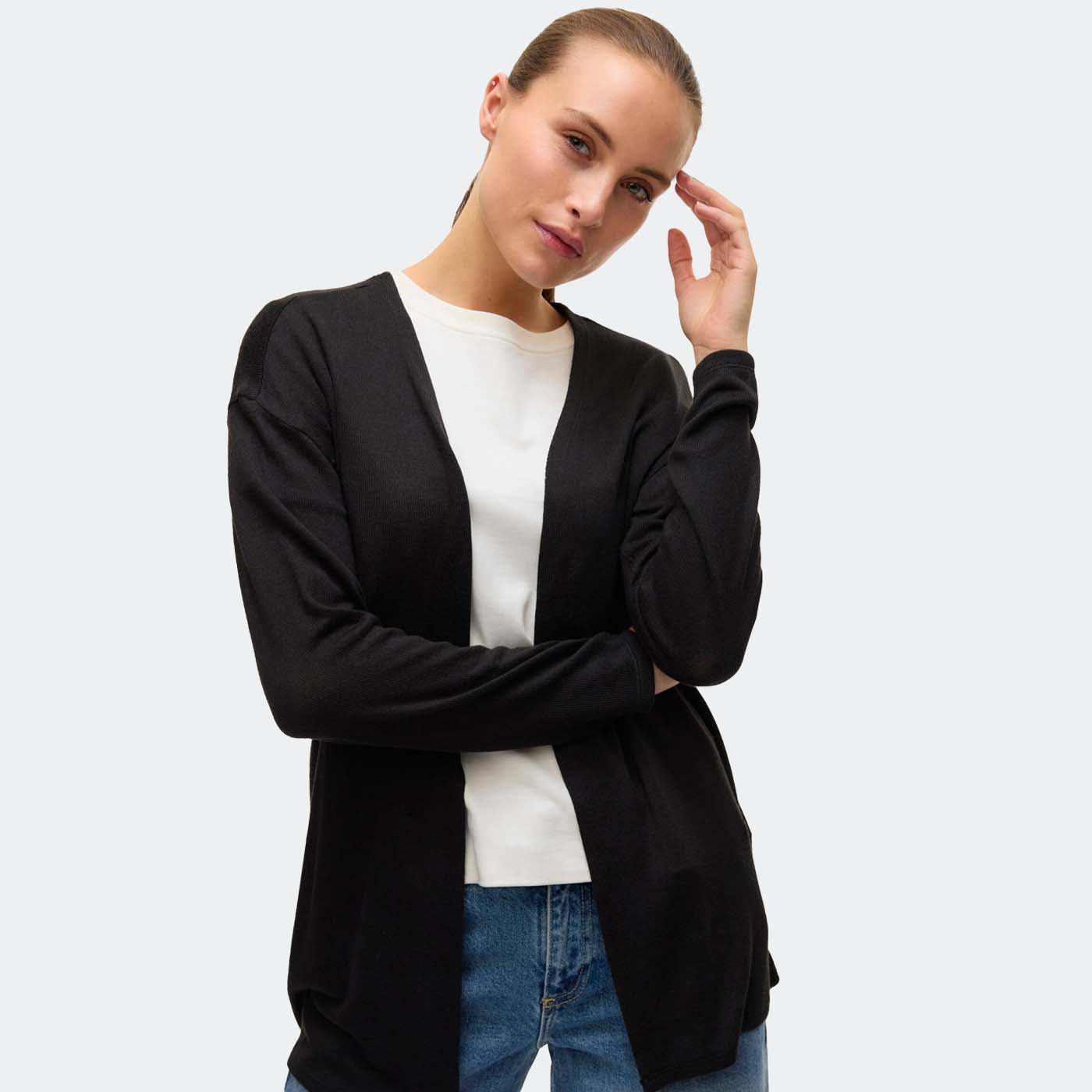 Cardigãn VMBRIANNA Veromoda Black 0