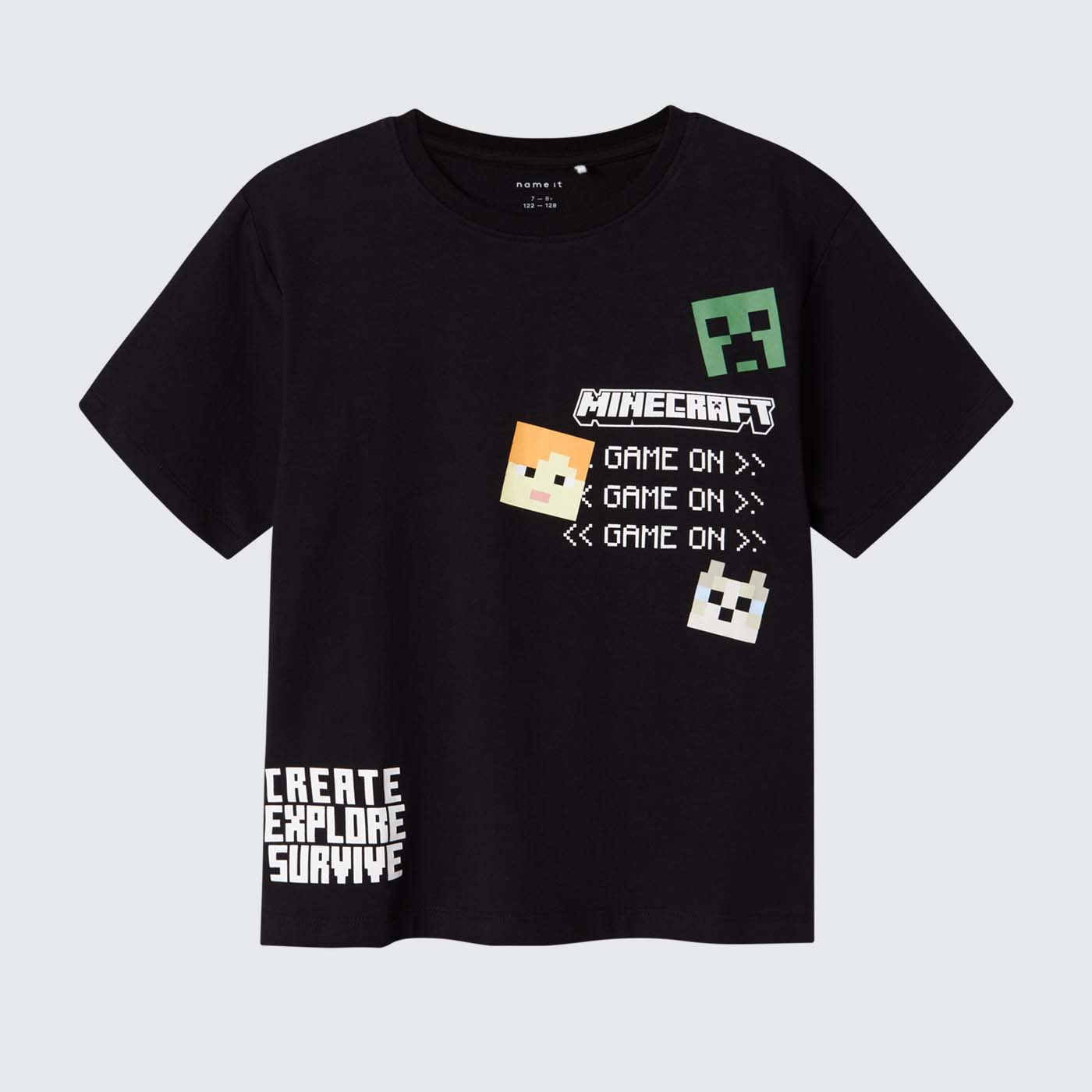 T-shirt NKMJAFAR Name It Black 0