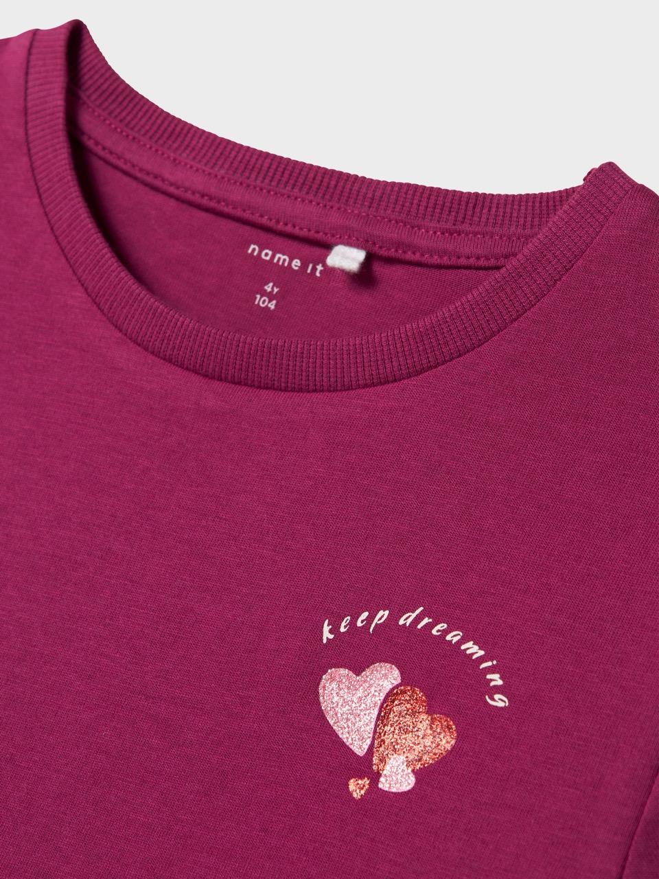 T-shirt NMFBETRIA Name It Boysenberry 1