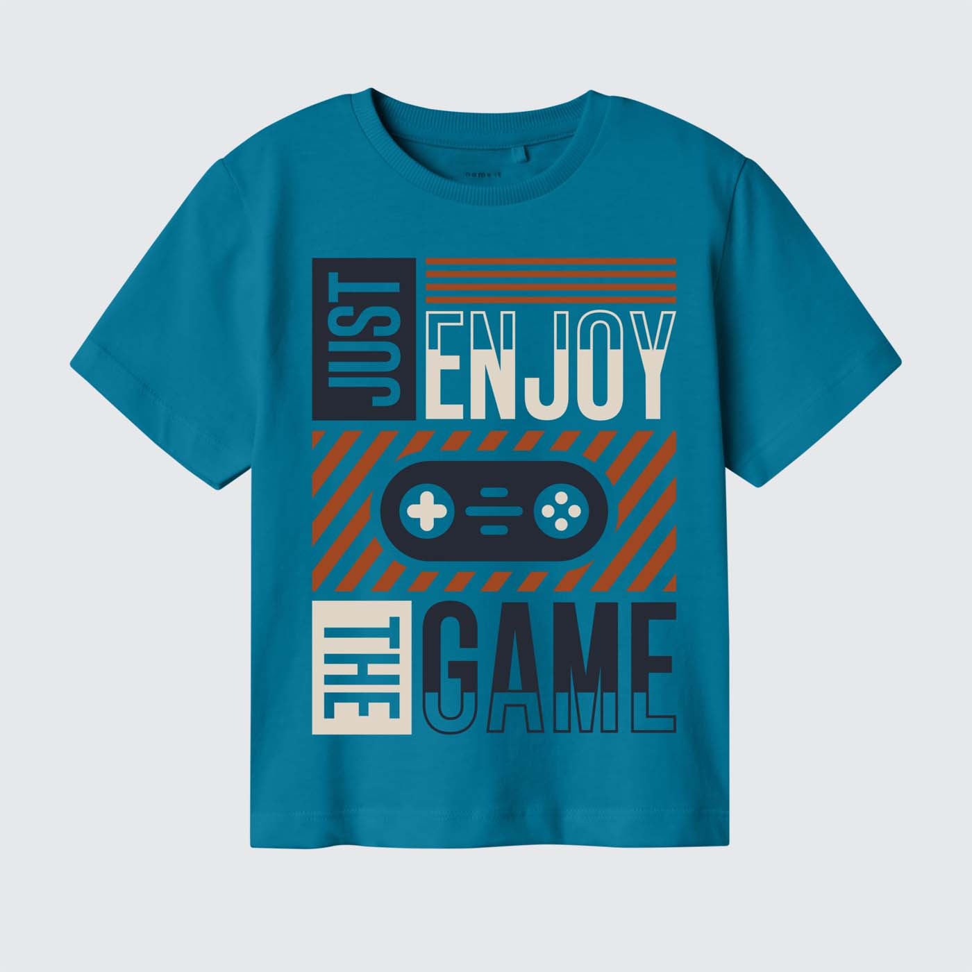 T-shirt NMMBENNIBO Name It Fjord Blue 0