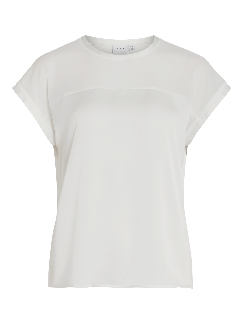 T-shirt VIELLETTE Vila Bright White 3