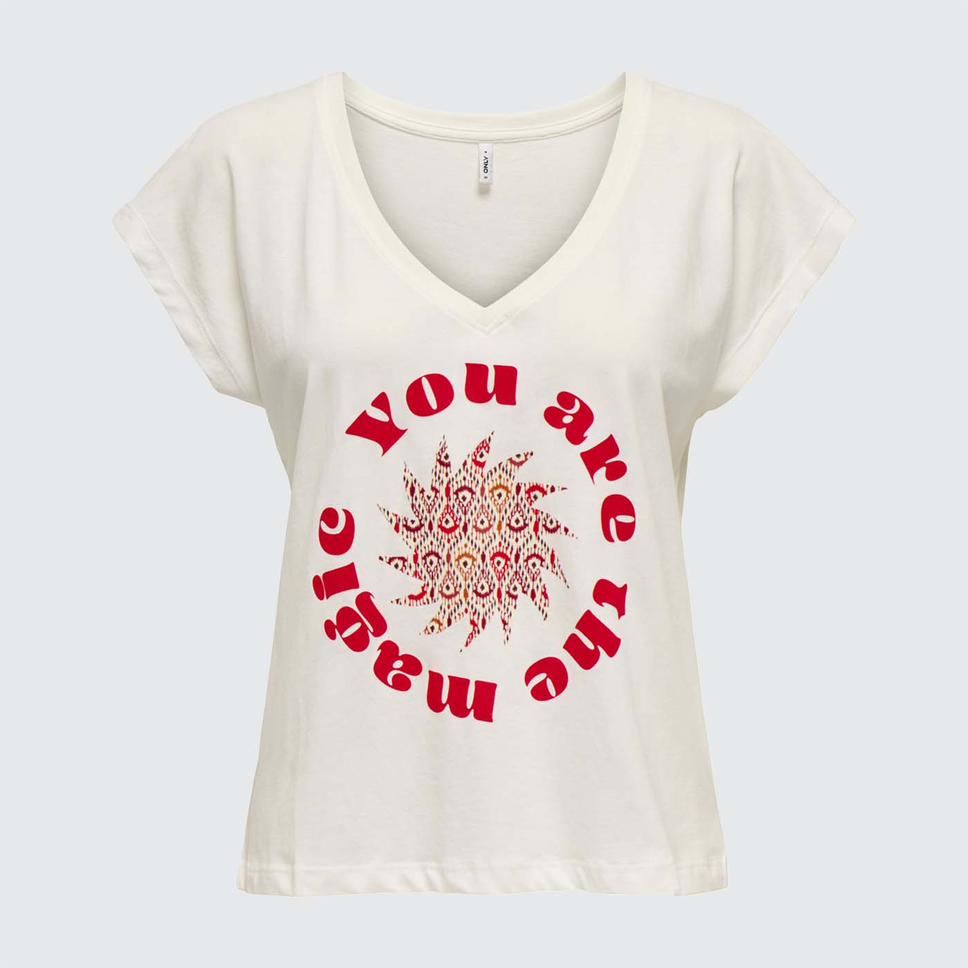 T-shirt ONLHELGA Only Cloud Dancer 0