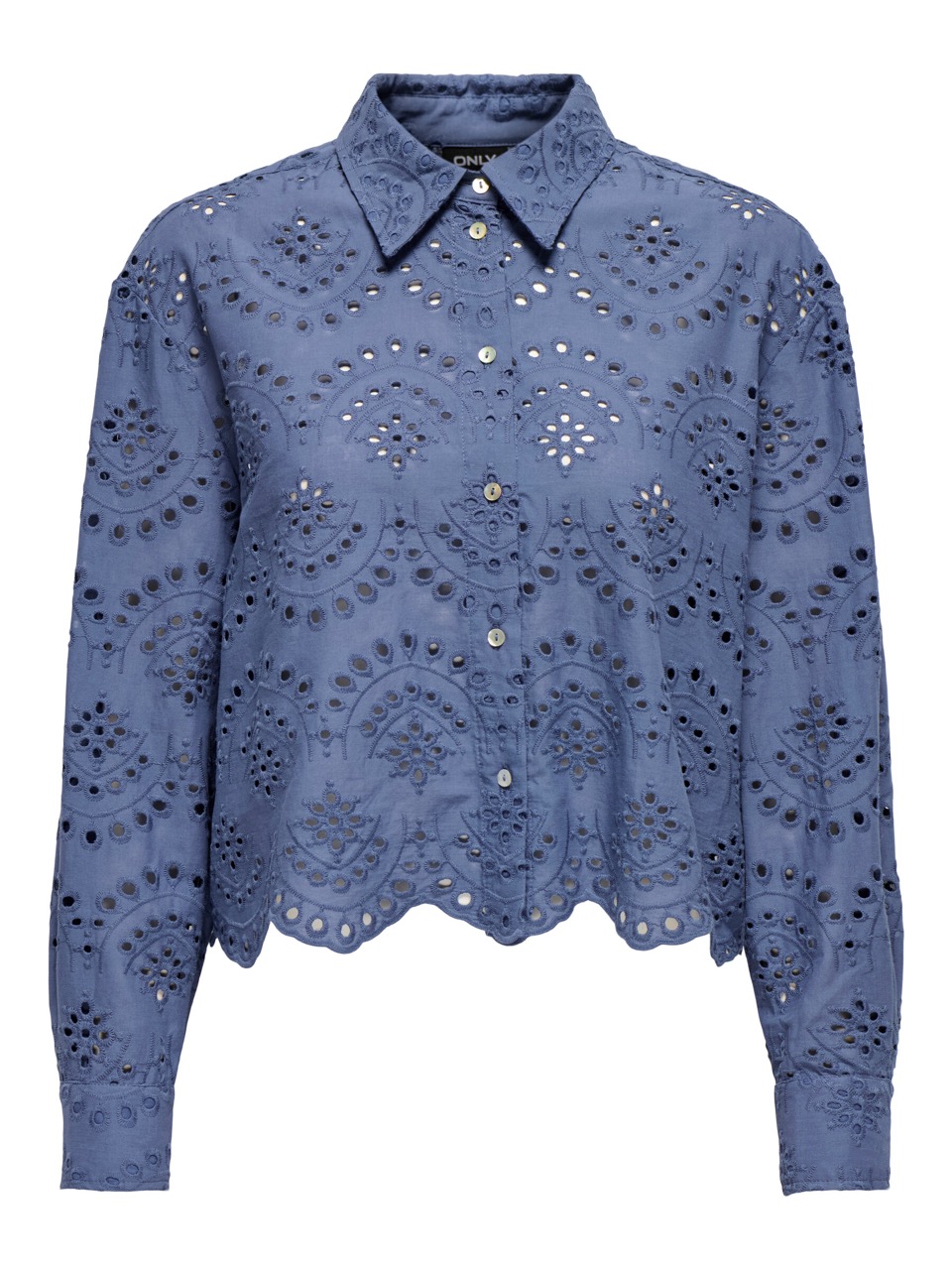 Camisa ONLVALAIS Only Blue Indigo 2