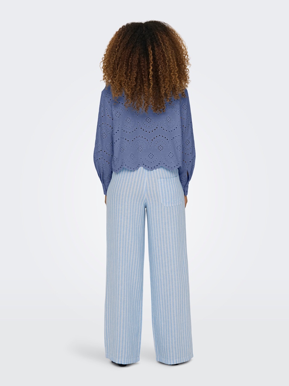 Camisa ONLVALAIS Only Blue Indigo 1