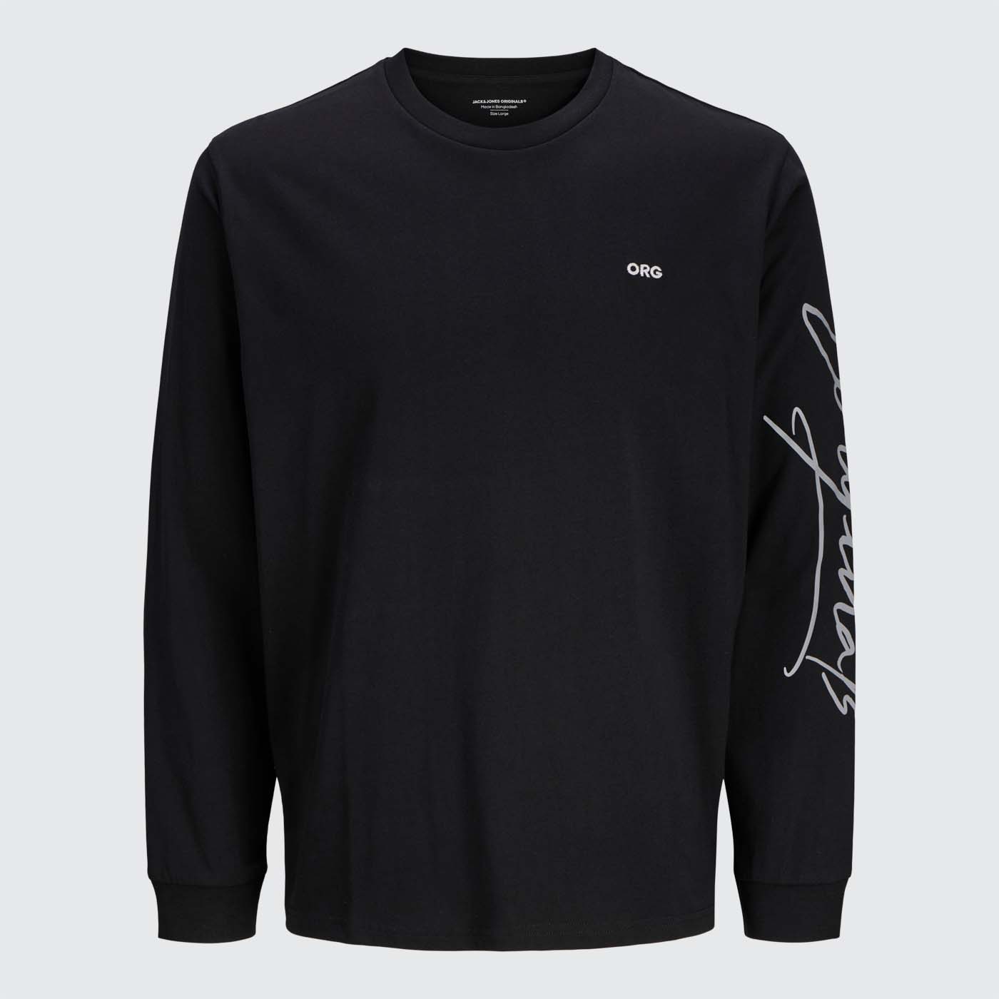 T-shirt JORSIGNATURE Jack&Jones Black 0