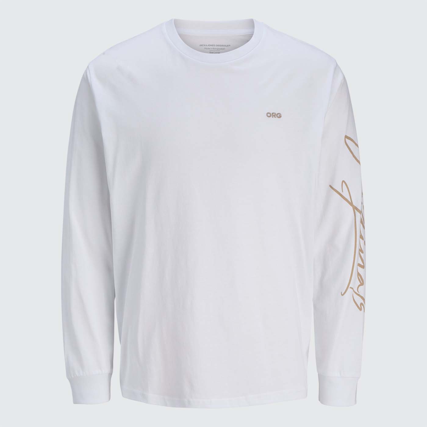T-shirt JORSIGNATURE Jack&Jones Bright White 0