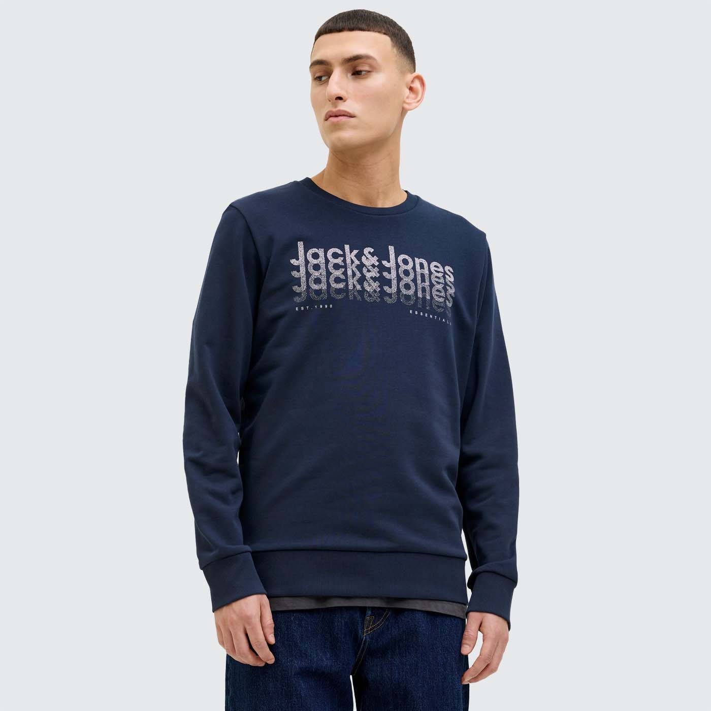 Sweatshirt JJTEX Jack&Jones Sky Captain 0