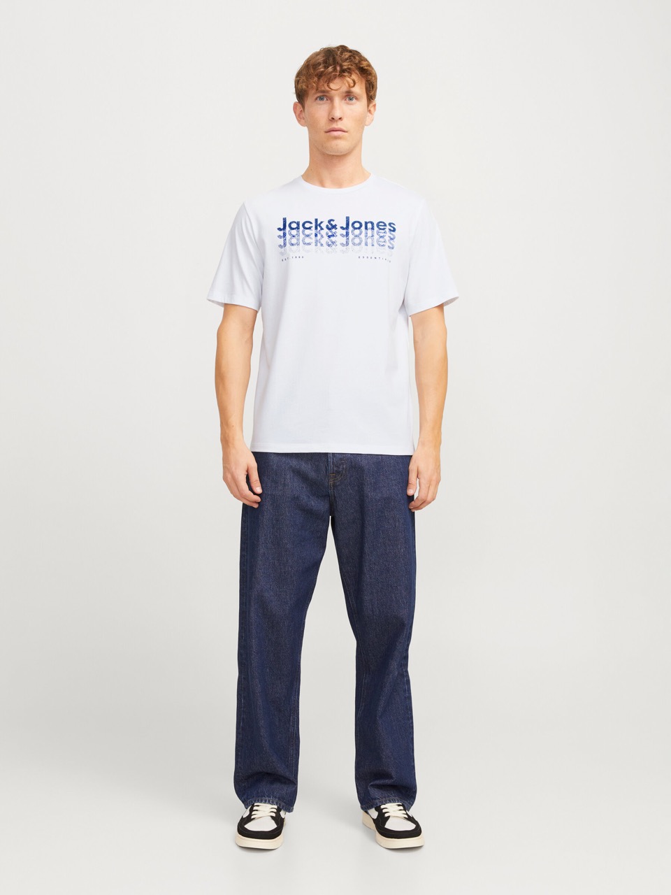 T-shirt JJTEX Jack&Jones White 4
