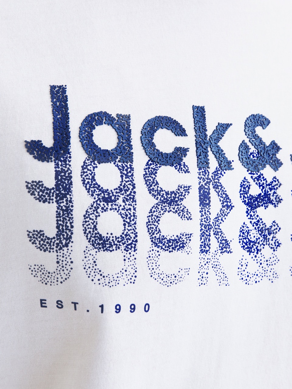 T-shirt JJTEX Jack&Jones White 3