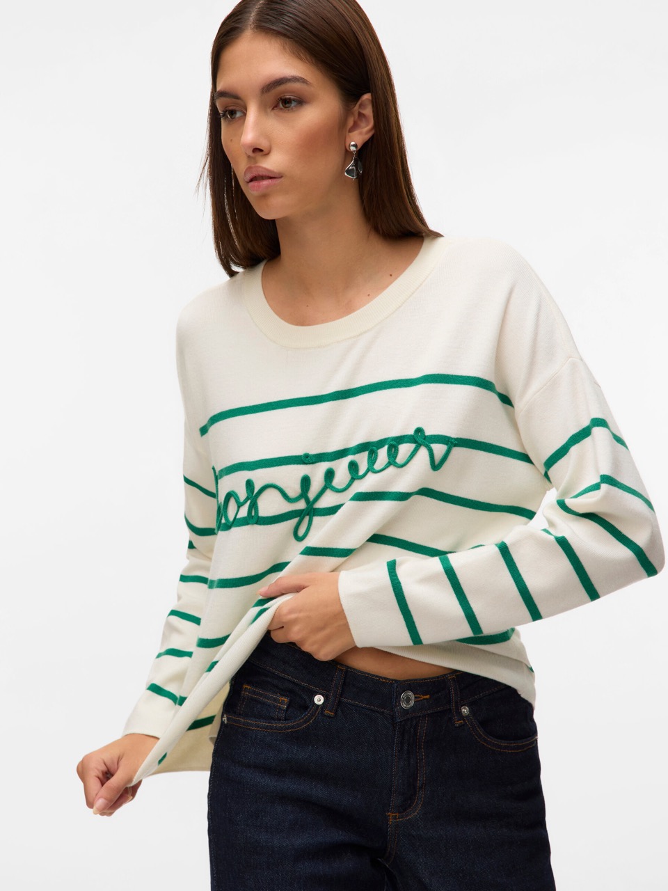 Camisola VMARIA Veromoda Birch Bosphorus 2